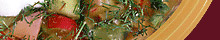 Russian food Okroshka